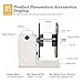 TBANVOO Bidirectional Label Rewinding Machine, Automatic Label Rewinder, Core Range 1