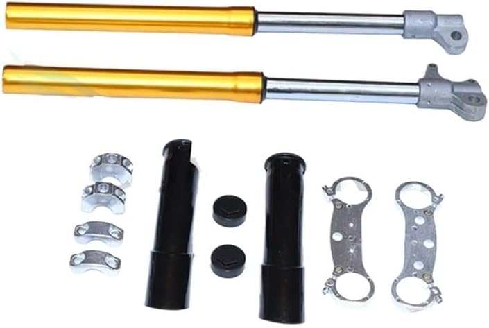 Rear Suspension Shock Absorber 540mm Upside Down Front Shock Absorber Forks Suspension assembly For 47cc 49cc Small Ap&ollo Motorcycle Dirt Pit Bike
