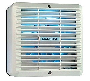 Manrose 6" Auto Window Fan White