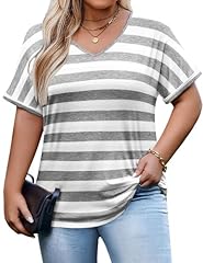 A-grey & White Stripe