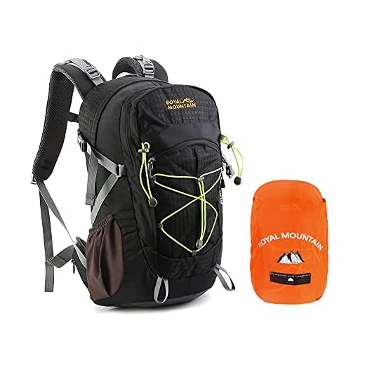 Local Lion 20L/30L Mochilas de Montaña Ligera con Cubierta Impermeable Mochila Senderismo Viajes Trekking Macutos de Acampada Marcha al Aire Libre