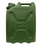 USGI Plastic Water Can, 5 Gallon, Green 3 Pack