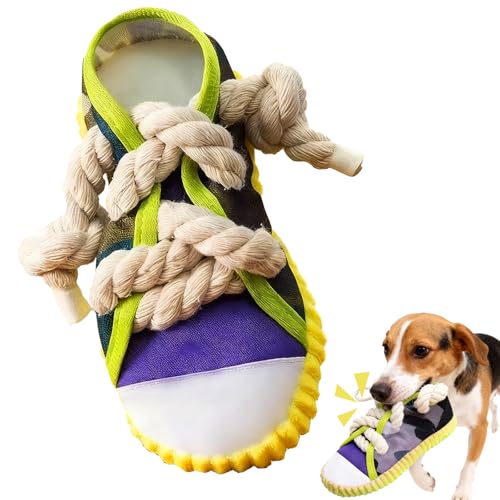 MinXin Giochi per Cani, 18 Giochi Interattivi per Cane, Giocattoli in Cotone Naturale per Dentizione, Giocattoli Squeak Interattivi per Cani di Piccola e Media Taglia