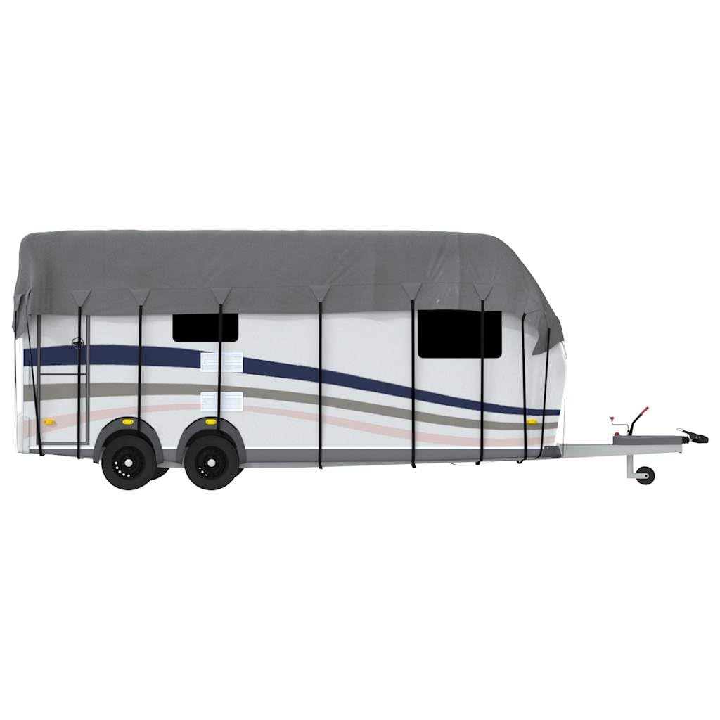 vidaXL Cubierta de Techo para Caravana Tela no Tejida Gris 800x300 cm