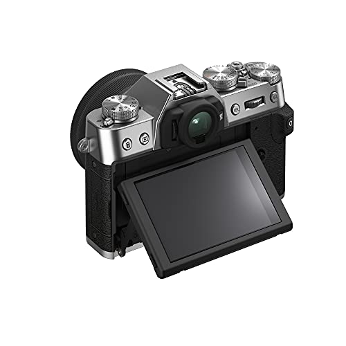 Image of Fujifilm X-T30 II 26.1MP APS-C X-Trans BSI Sensor|Retro Style mirrorless Compact Travel Camera|4k vlogging|High Speed Recording FHD 240fps|Advance AF for Street /Lifestyle /Amateurs (Body only) -Silver
