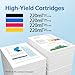 FILLINK ESL4 Ink cartridges 220ml Compatible for Roland Eco-Sol MAX2 MAX 2 ESL4 Ink Cartridge for RF-640 VS-300i VS-540i VS-640i XF-640 XR-640 Printer (1BK,1C,1M,1Y-4pk 220ml)