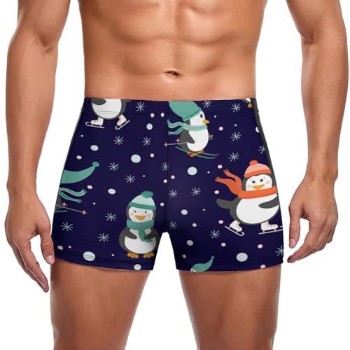 Swim briefs pingouins homme extensible et à séchage rapide