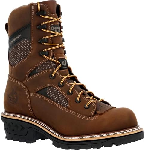 Georgia Boot LTX Logger Waterproof Work Boot Size 9.5(W) | Image 4