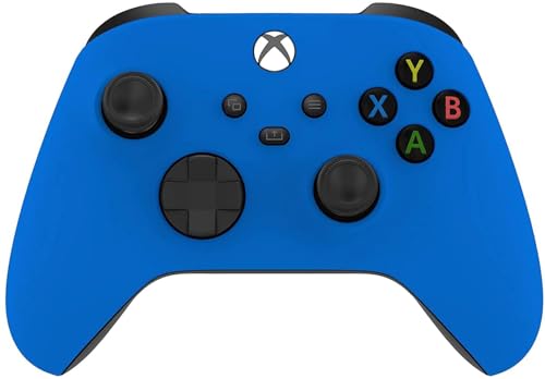 Image of Custom Controllerzz Wireless Controller for Microsoft Xbox Series X /S & Xbox One - Custom Soft Touch Feel - Custom Xbox Series X /S Controller (X /S Blue)