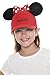 Disney Minnie Mouse Girls Youth Ears Cap, Red