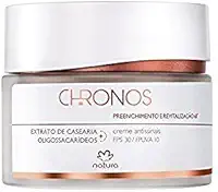 = Chronos (Dia) natura – Creme antissinais Preenchimento e Revitalizacao 60 + FPS 30/10 (40 gr) – (Chronos (Dia) Uva – anti-signs enchimento e Revitalização 60 + Cream (SPF 30/Uva 10) net 1.41 Oz)
