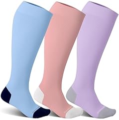 3 Pairs-blue/Pink/Purple