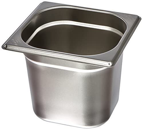 LACOR GN BEHÄLTER 1/6 176X162X150 INOX, Edelstahl, 176X162X150 mm 66615Z Silber