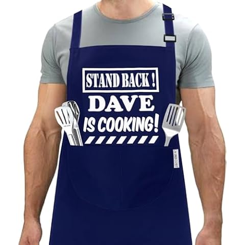 LINEN CLOSET Adjustable BBQ Apron for Men Cover