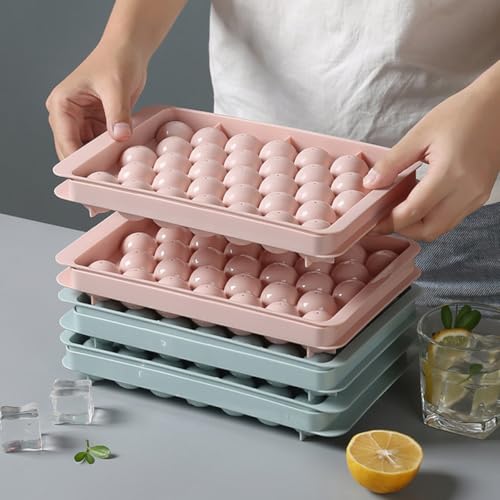 Molde para Esferas de Hielo Azul 3 Piezas con Tapa miniatura 7