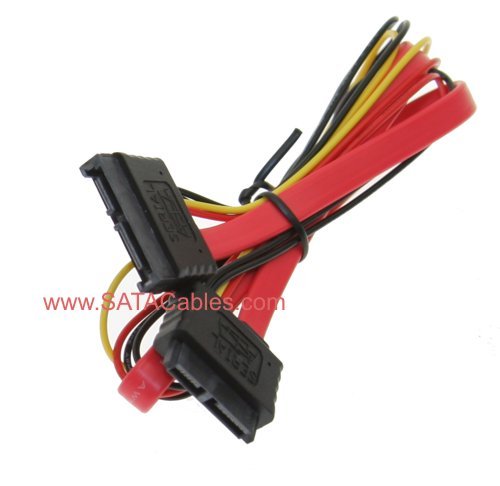 Cable extensor Mini SATA 10 pulgadas macho a hembra miniatura 4
