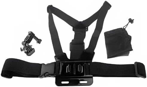 OKFAN Chest Harness Suitable with 3-way adjustment base for Gopro 3+3/2/1&bag