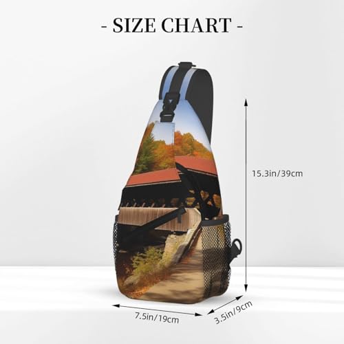 Bolso cruzado tipo bandolera negro para hombre y mujer miniatura 3