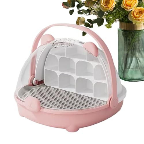 Boîte d'alimentation portable transparente pour grenouilles et reptiles - 7
