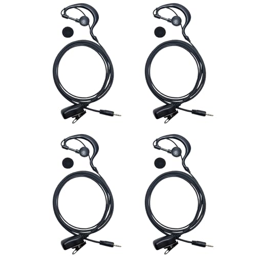 Auriculares para radio Cobra Microtalk Px655 Px650 Cxt195 walkie talkie de dos vías PTT