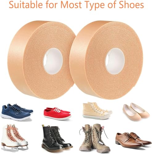 Image of Roll Blister Tape For Heel, Shoe Bite Protector, First Aid Waterproof Heel Grips Protector For Shoes, Foot Cushion Pads Prevention For Wear-Resistant Blister, Chafing, Friction, 2.5Cm X 5M