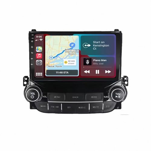 Cámara trasera y GPS para Chevrolet Malibu XL solvente radio 2 DIN con Mirror Link y Carplay