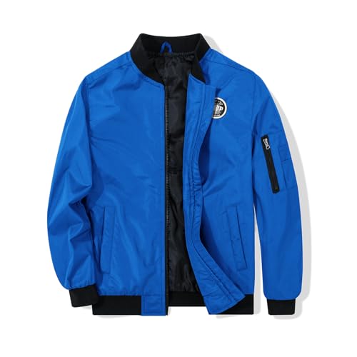 Image of SNOW DREAMS Boys Girls Bomber Jacket Flight Jackets Spring Varsity Jacket