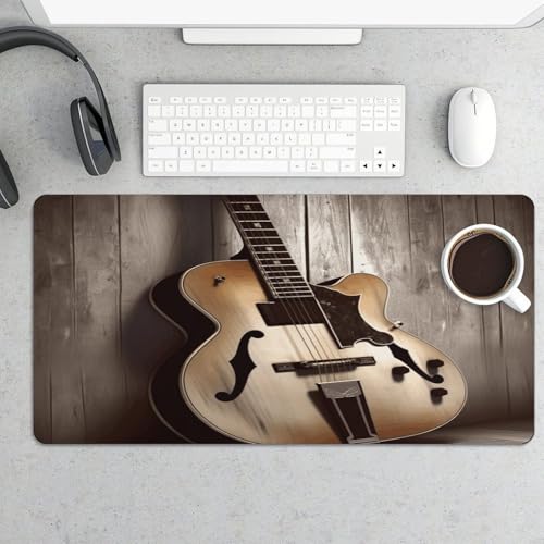 Guitar Pictures Desk Mat Fashion Pad Mouse Grande miniatura 5