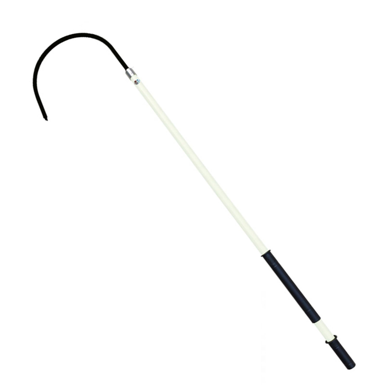 GTHTUHFD Insulated Emergency Hook, Lightweight Rescue Pole With 1 M/1.5 M/2 M/3 M Length Options, For Substation Operation, Maintenance And Firefighting,White-78.7in/2m/6.6ft