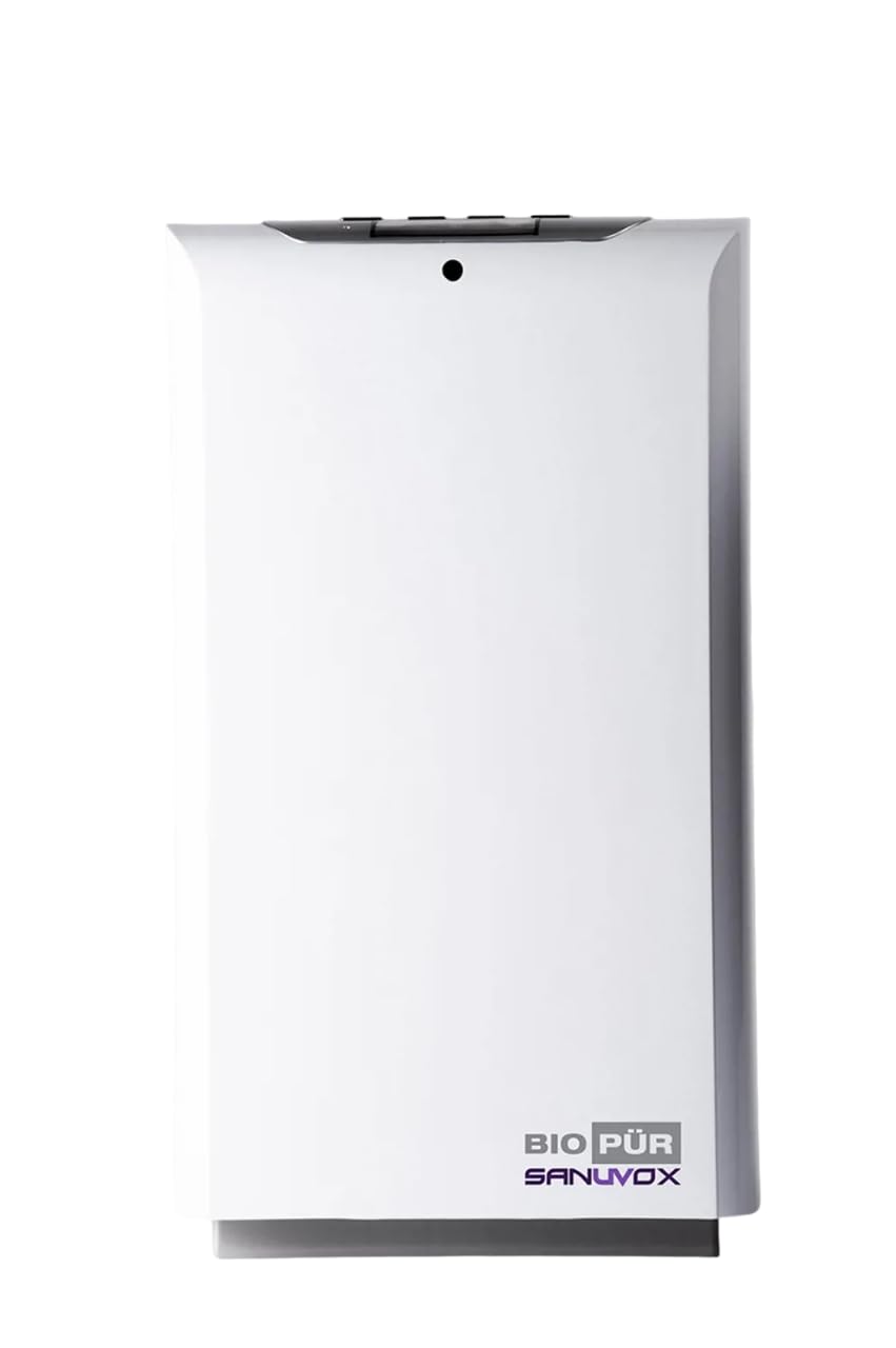 Sanuvox Air Purifier - BioPur HEPA & UV Air Purifier – Advanced Air Cleaning System for Home & Office