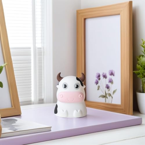 Lámpara de Mesa Infantil de Silicona DOITOOL Forma Vaca miniatura 5