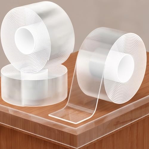 Image of 3 Pack Clear Soft Corner Protectors for Furniture Strip,2 in x 9.84 FT,Sharp Edge & Table Bumper,Window Edge,Wall Protector, Soft Corner Guards Safe for Proof,Table Corner Protectors in Family