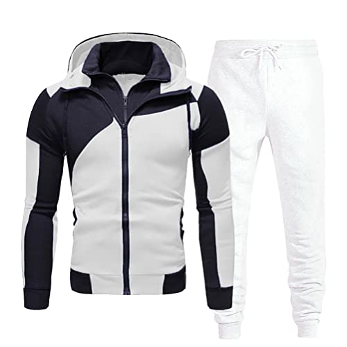 Shownicer Tuta Uomo a Maniche Lunghe con Cappuccio...