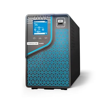 NOBREAK SMS GAMER 2000 VA SENOIDAL - LINE INTERACTIVE - WIFI - ENTRADA E SAÍDA BIVOLT - PN 29601
