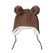 ABOOFAN Peluche Peluche Chapeau Chaud Caps- Hiver Bébé Oreille Chapeau Hiver Joli Chapeau de Ski Bonnet Adapté pour Bébé Vêtements D' Hiver