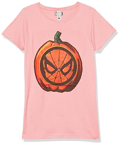T-shirt Spider-Man fille manches courtes citrouille