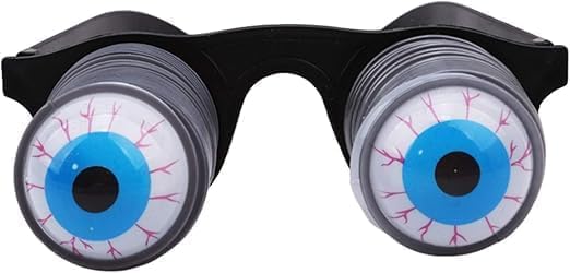 Pop Out Eye Glasses Wobbly Eyes On Springs Pop Out Eyes Novelty Glasses Halloween Carnival Party Plastic Joke Horror Shock Pop Eyes Glasses Toy,Sunglasses,Novelty Pop Out Eyes Glasses,Wobbly Eyes - Image 2