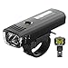 Iewroyt Front Bike Light USB Rechargeable Headlights 4 Modes 250 Lm Cycling Front Light Waterproof Bike Head for Night Riding