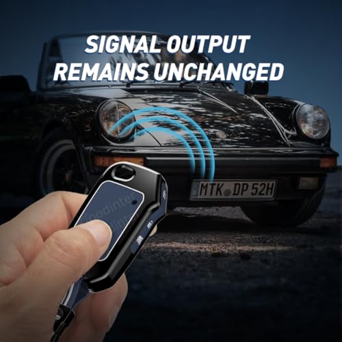 Image of Metal Key Cover Compatible for Kia Seltos, Sonet, Carens, Syros (2023-2026) | 3 Button Flip Key | Premium Alloy Smart Key Case with Silicone | Scratch Resistant Remote Key