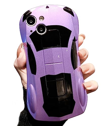 Coque iPhone 17 Pro Max voiture 3D en TPU souple pour homme et garçon