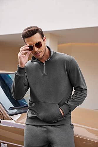 Coofandy Mens 2 Piece Tracksuit Jogging Suit Running Track Suit Sport Sweatsuits #TOP2