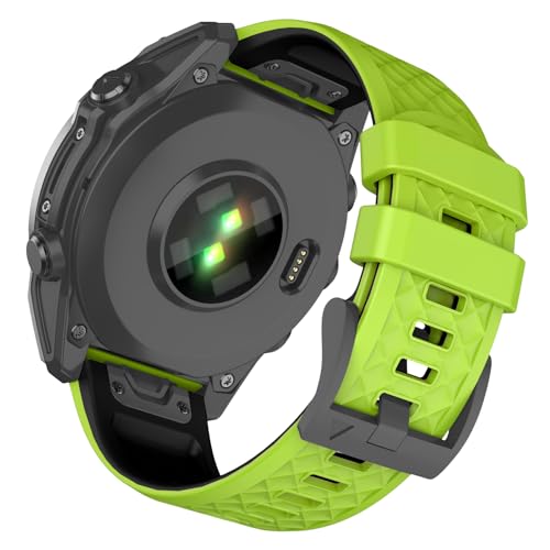 OVERSTEP (�I�[�o�[�X�e�b�v) �E�H�b�`�o���h Garmin Fenix 5/Fenix 6/Fenix 7/Fenix 8 47mm�p 22mm �\�t�g�V���R�������p�X�g���b�v Forerunner 935/945/955/965�X�}�[�g�E�H�b�`