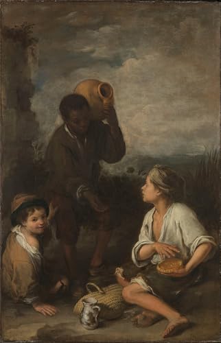 Impression sur toile Murillo affiche vintage décoration haut de gamme