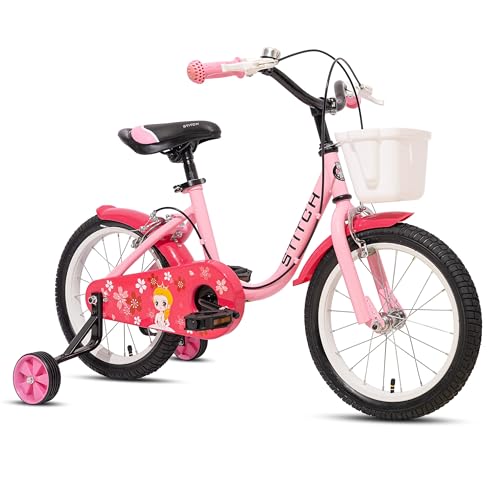 HILAND KIELA 12/14/16 Zoll Kinderfahrrad, Kinder Jungen und Mädchen 2-7...