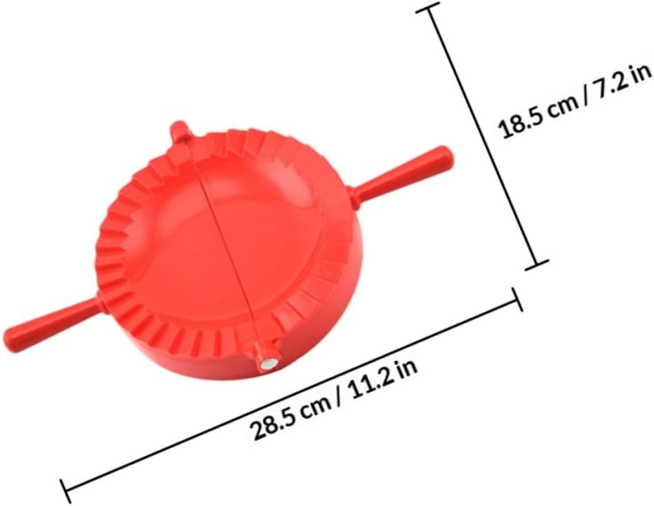 4pcs Dumpling Maker Set Large, Medium, Small, Mini Molds Pp Plastic Dumpling Tools for Handmade Dough Cutting and Forming Household Kitchen Use Random Color