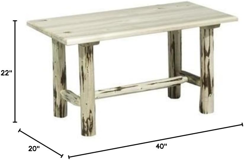 Childs Log Table - Clear Lacquer