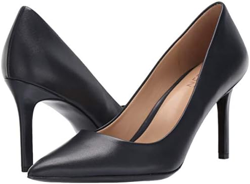 Naturalizer Womens Anna Pointed Toe High Heel Pumps,Inky Navy Leather,7.5 Wide | Image 6