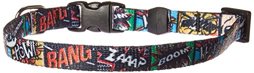 Image of Yellow Dog Design Vintage Comic Strip Dog Collar - Size Extra Small 8 inch - 12 inch