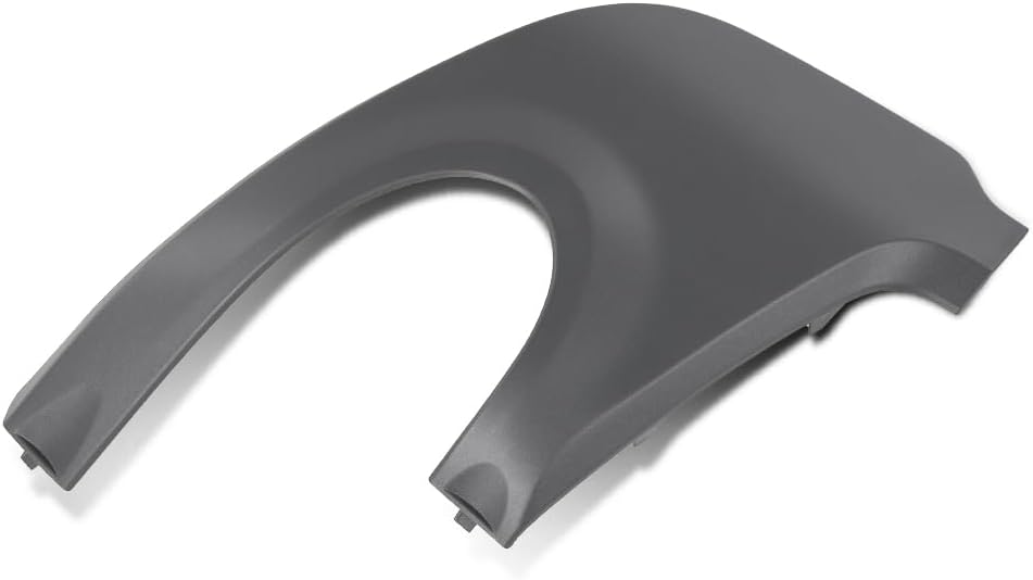 CNNELL Left Rear Exhaust Pipe Towing Hook Cover Trim Compatible with Land Rover Range Rover Evoque 2012-2018, Only Fit Pure or Prestige Evoque w/Round Exhausts at Rear, BJ3217F783A, LR026328