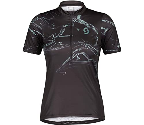 SCOTT Gravel Contessa Signature Damen Fahrrad Trikot kurz schwarz 2022: Größe: XS (34/36)